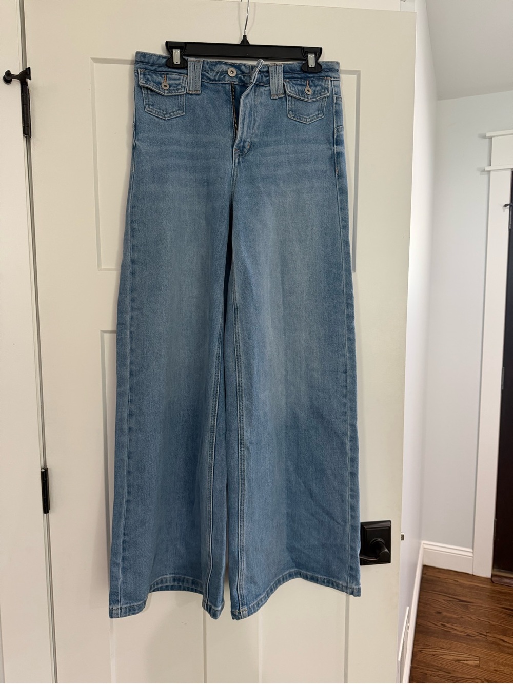 Altar'd State Light Blue Wide-Leg Denim Jeans